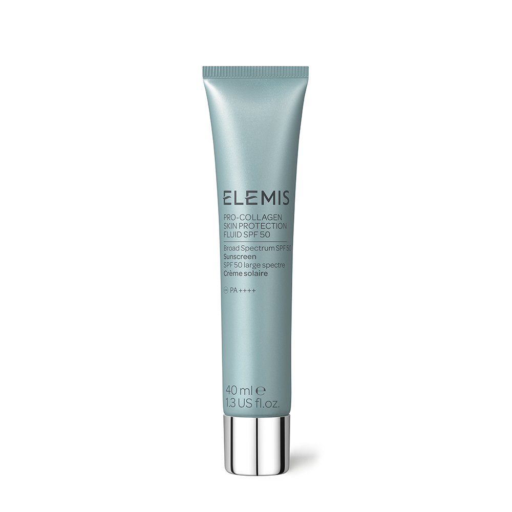 Легкий сонцезахисний крем-флюїд SPF50 ELEMIS Pro-Collagen Skin Protection Fluid SPF50